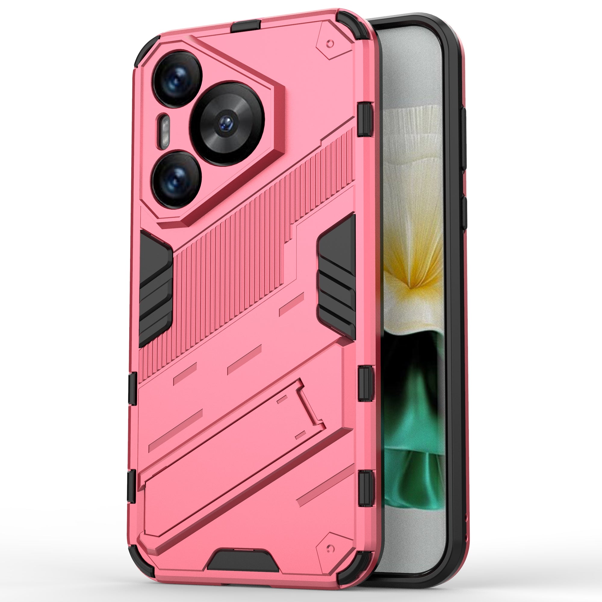For Huawei Pura 70 Kickstand Case PC+TPU Dual Layer Protection Phone Cover For Huawei Pura 70 Kickstand Case PC+TPU Dual Layer Protection Phone Cover